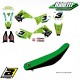 Kit déco ou Housse de selle BLACKBIRD KAWASAKI RACING TEAM 125 et 250 KX  Elément:Kit déco + Housse de selle