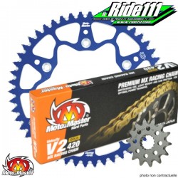 Kit Chaine Alu MOTO MASTER YAMAHA 65 YZ 14x47