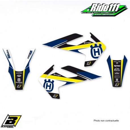 Kit déco ou Housse de selle BLACKBIRD DREAM 4 HUSQVARNA 125-501 TE/FE   Elément:Kit déco