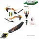 Kit déco ou Housse de selle BLACKBIRD KTM TROPHY 125-450 SX/SXF   Elément:Kit déco + Housse de selle