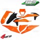 Kit plastiques UFO Complet KTM 125 à 530 EXC et EXCF  