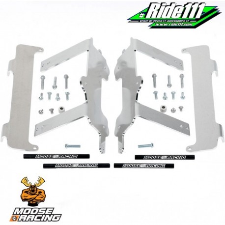 Protections de radiateurs MOOSE Racing Aluminium YAMAHA 125 YZ Année:2005 à 2022