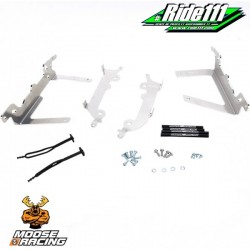 Protections de radiateurs MOOSE Racing Aluminium KTM 200 EXC Année:2008 à 2016