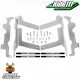 Protections de radiateurs MOOSE Racing Aluminium HONDA CRF 250 R Année:2004 à 2009