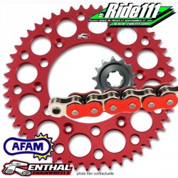 Kit Chaine Alu Factory Rouge BETA 125 RR   