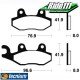 Plaquettes ou Machoires de frein avant ou arrière TECNIUM SUZUKI 125 RM    Qualité:MX Standard