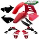 Kit Plastiques + déco GAS-GAS 300 EC 2001 à 2006 Couleur:Rouge