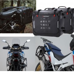 Pack Sacoches SW MOTECH SysBag WP + suports HONDA CRF 1100L Africa Twin Adventure Sport 2019 à 2024 