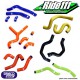 Kit durites Refroidissement SAMCO rouges HONDA 85 CR 2002-2007