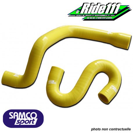 Kit Durite Radiateur Samco Race Y Husqvarna TE 250 / TI 250 / TE 310 / TI  310 (4 Durites) - HUS-6BK - Pièce moto cross