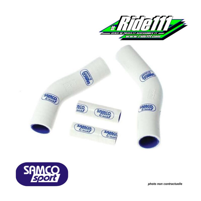 Durites de radiateur SAMCO kit transformation Y bleu 4 durites Yamaha YZF  250 2014/18