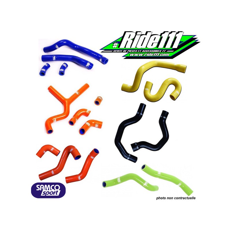 Durite radiateur de moto Pour 1999-2002 YZF R6 R6N 2000 2001 Tuyau De  Liquide De Refroidissement De Radiateur En Silicone À 3 Plis (Color : Pink)  : : Auto et Moto