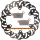 Kit disque de frein arrière + plaquettes DELTA Braking YAMAHA YZ-F 450 Année:2020 à 2025