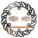 Kit disque de frein arrière + plaquettes DELTA Braking YAMAHA YZ 250 Année:1988