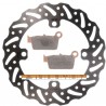 Kit disque de frein arrière + plaquettes DELTA Braking SUZUKI RM-Z 450 Année:2005 à 2017