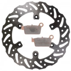 Kit disque de frein arrière + plaquettes DELTA Braking RIEJU MR 300 Année:2020 à 2024