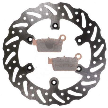 Kit disque de frein arrière + plaquettes DELTA Braking RIEJU MR 250 Année:2020 à 2024