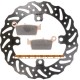 Kit disque de frein arrière + plaquettes DELTA Braking KAWASAKI KX 125 Année:2003 à 2008