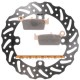 Kit disque de frein arrière + plaquettes DELTA Braking HONDA CR 250 Année:1998 à 2001