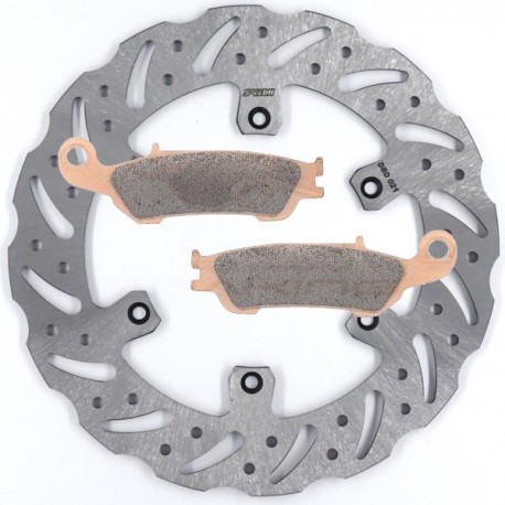 Kit disque de frein avant + plaquettes DELTA Braking YAMAHA YZ-F 450 Année:2008 à 2015