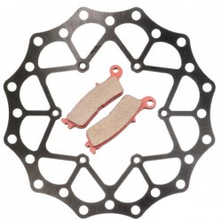 Kit disque de frein avant + plaquettes DELTA Braking YAMAHA YZ-F 250 Année:2021 à 2025