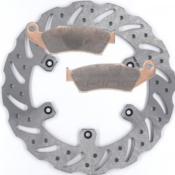 Kit disque de frein avant + plaquettes DELTA Braking YAMAHA WR-F 426 Année:2001 à 2002