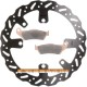 Kit disque de frein avant + plaquettes DELTA Braking SHERCO 250 et 300 SE SEF Enduro 2 et 4 temps Année:2014 à 2025