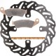 Kit disque de frein avant + plaquettes DELTA Braking KAWASAKI KX 125 Année:2003 à 2005
