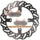 Kit disque de frein avant + plaquettes DELTA Braking KAWASAKI KX 125 Année:1989 à 1993