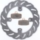 Kit disque de frein avant + plaquettes DELTA Braking HUSQVARNA TC 85 petites roues  Année:2014 à 2015
