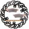Kit disque de frein avant + plaquettes DELTA Braking GAS-GAS EC-F 250 Année:2021 à 2025