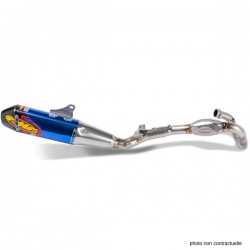 Ligne échappement FMF Factory 4.1 RCT titane HONDA CRF-RX 450 Année:2021 à 2025