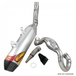 Ligne échappement FMF Factory 4.1 RCT acier GAS-GAS MC-F 350 Année:2021 à 2023