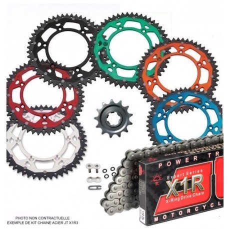 Kit Chaine Bi-Matière MOOSE JT X1R KTM 125 à 530 EXC et EXCF    