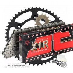 Kit Chaine Acier JT X1R YAMAHA IT 490   