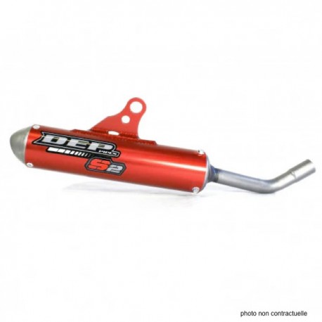 Silencieux DEP HUSQVARNA 85 TC rouge Année:2018 à 2024