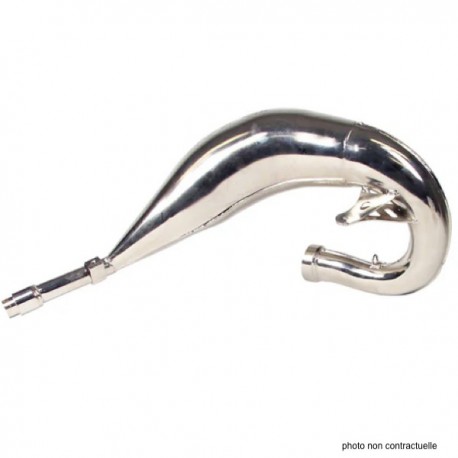 Echappement DEP Nickelé YAMAHA 125 YZ  Année:2005 à 2021