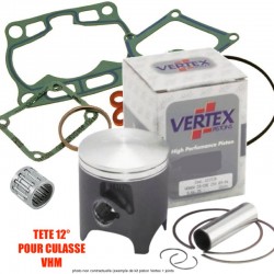 Kit Piston VERTEX + joints KTM 125 SX pour culasse VHM  