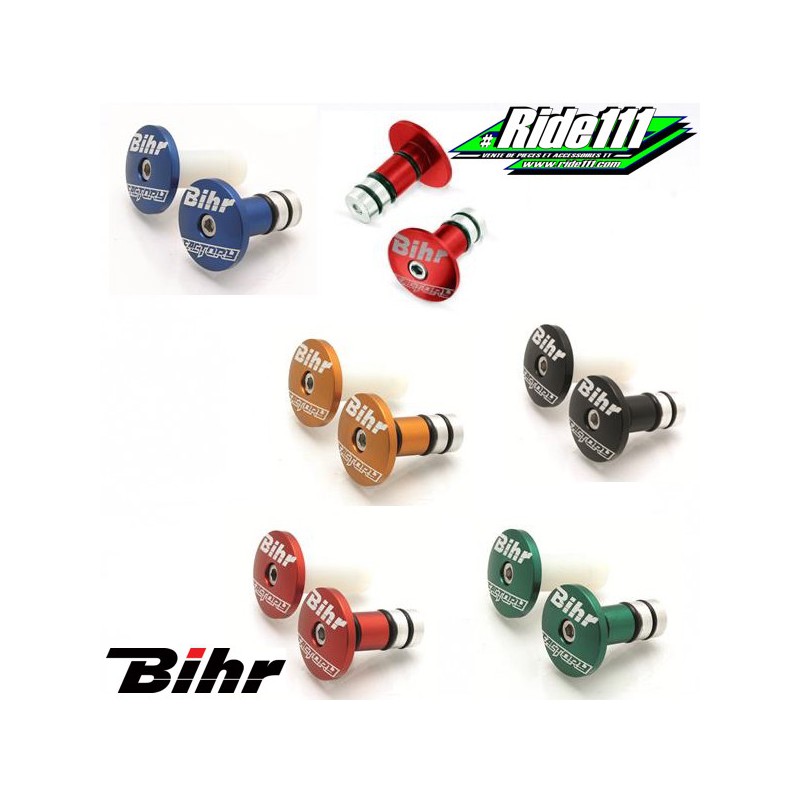 Embouts de guidon moto universel V-PARTS accessoires moto bihr racing chez  equip'moto