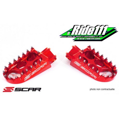 Repose pieds SCAR EVOLUTION HONDA 125 CR-R 2002-2007