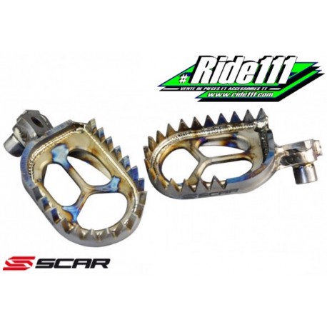 Repose pieds SCAR TITANE HONDA 125-250 CR-R 2002-2007