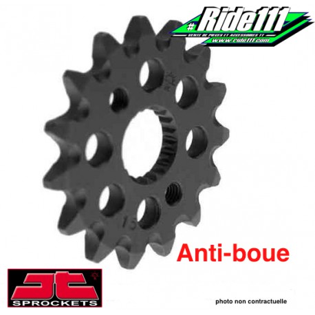 Pignon de sortie de boite JT anti-boue HONDA 125 CR-R 2004-2007