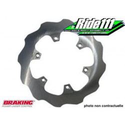 Disque de frein arrière Lisse BRAKING YAMAHA 250 WR 2002-2007