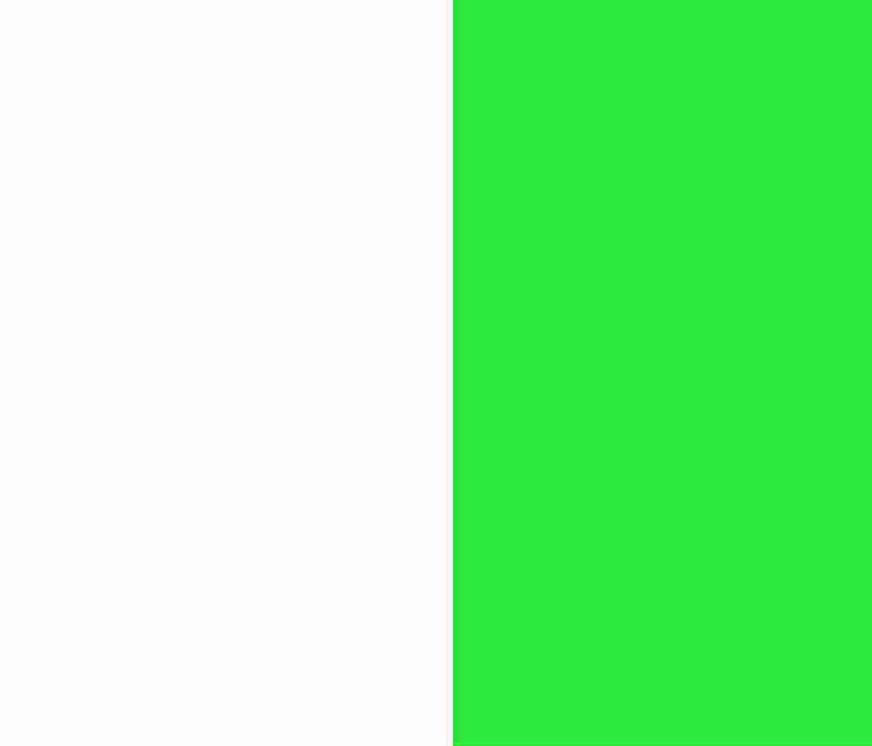 Blanc / Vert