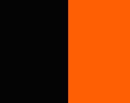 Noir / Orange