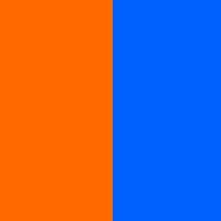 Orange / Bleu